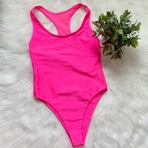 Koral Swimwear Fucsia One Piece Bathing suit Small